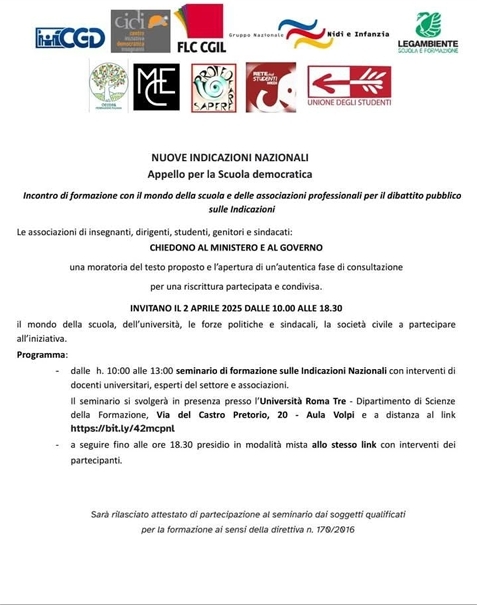 evento indicazioni